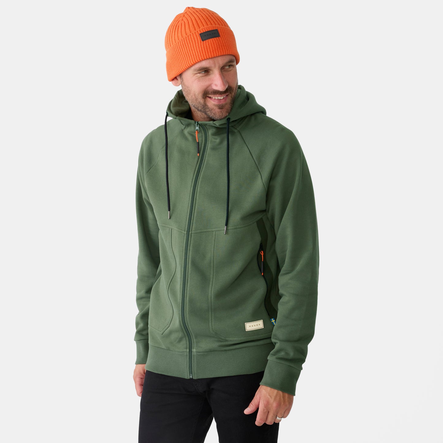 VOLVO PERFORMANCE HOODIE GRÜN