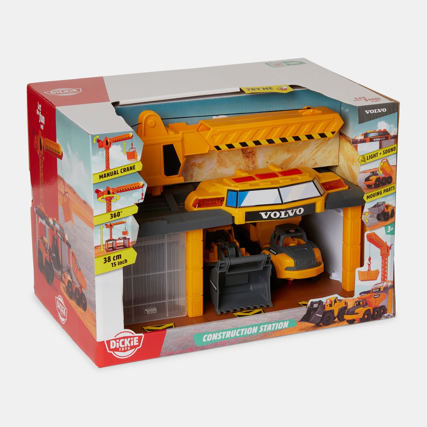 Dickie Toy Volvo Baustation