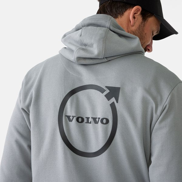 VOLVO IRON MARK HOODIE GRAU